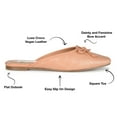 thumbnail image 2 of Journee Collection Womens Tammala Slip On Square Toe Mules Flats, 2 of 6