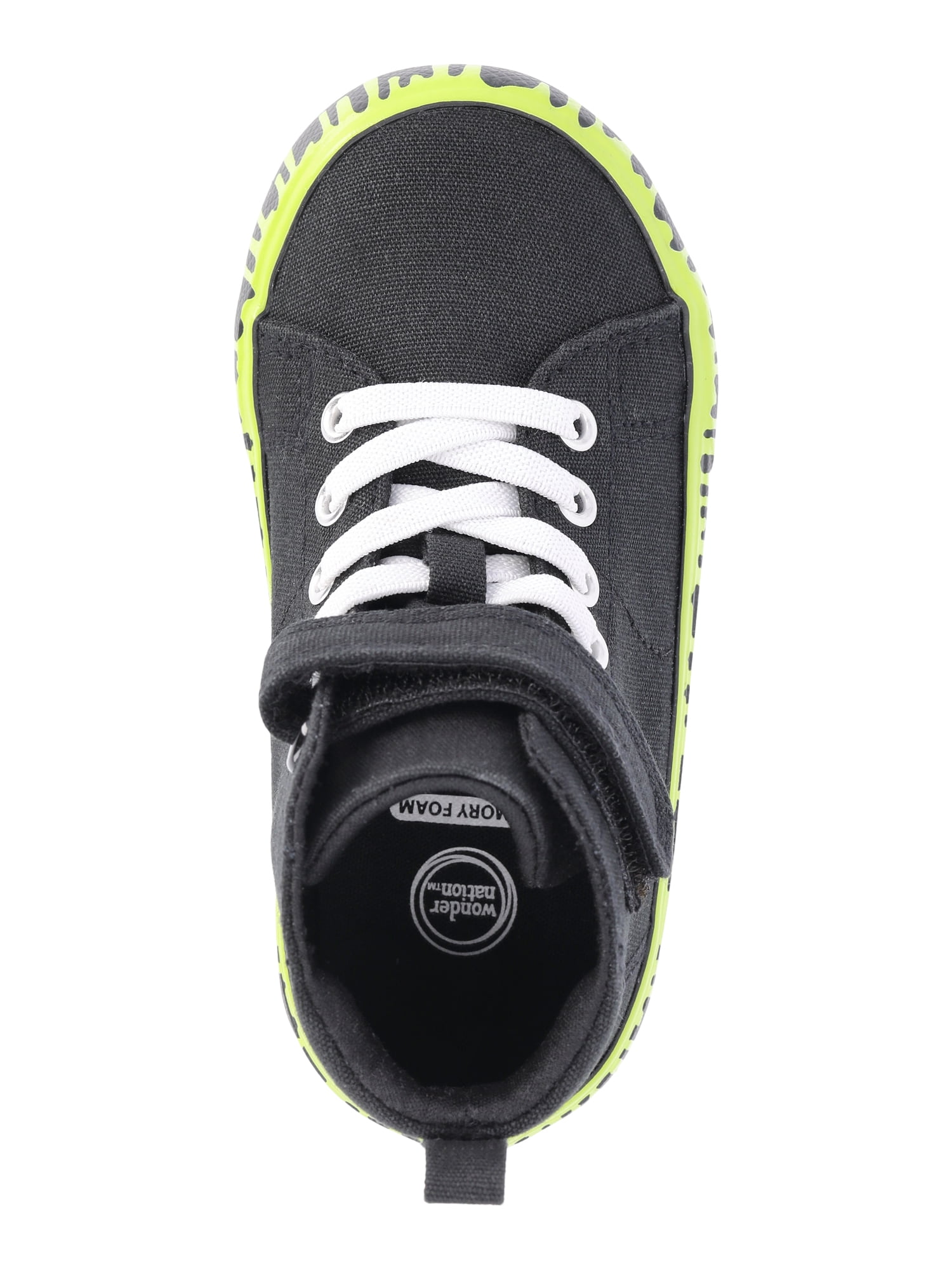 Wonder Nation Toddler Boys Casual High Top Sneakers