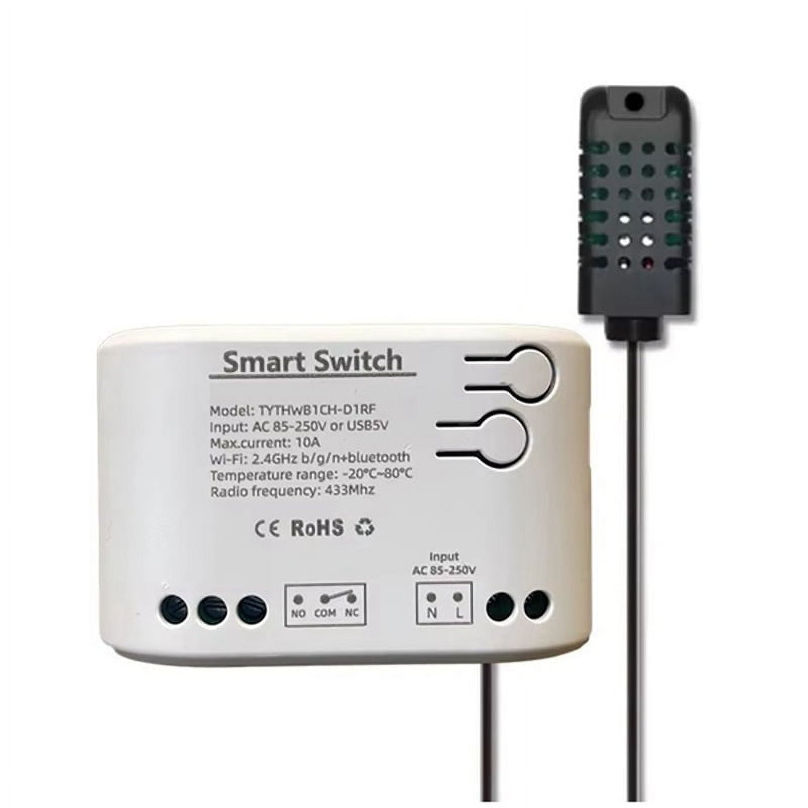 Brilliant Smart Home Control 2 Interrupteurs - Modèle Enfichable, Basse Tension - Neuf