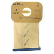 8 (Eight) Bags for Compatible with Electrolux Canister Vacuum Style C - 4 Ply Bags with Rubber S