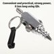 thumbnail image 2 of Naiovety Boquilla de aire Durable Práctico Fuerte Poder Scuba Blow Gun Inflador de pistolas de aire de acero inoxidable Deportes acuáticos Deportes acuáticos Plata, 2 of 6