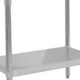 thumbnail image 7 of John Boos Maple Wood Top Work Table with Adjustable Lower Shelf, 36 x 24 x 1.5", 7 of 7