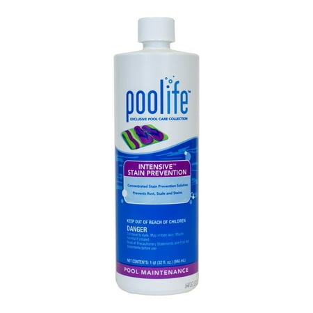 Intensive Stain Prevention - 1 qt., Provides protection against scale, stains and rust caused by minerals in the water By POOLIFE from (Best Way To Remove Rust Stains From Bathtub)