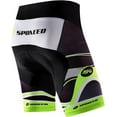 thumbnail image 3 of Sponeed Men's Cycle Shorts Biking Pants Gel Padding Bicycle Ride Bottoms for Road Bikie MTB, 3 of 7