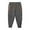 Heather Charcoal/Orange, variant on Ma Croix Mens Capri Joggers with Zipper Pockets Fleece Activewear Sports Shorts Pants