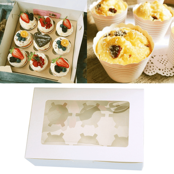 Cupcake Boxes Bulk