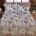 thumbnail image 5 of Realtree Aspect Camouflage Bed Sheets - 4 Piece Camo Bedding King - Premium 100% Cotton Water Camo Sheet Set - Machine Washable Outdoor Bedding Set (King Size), 5 of 7