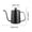 Black#2, variant on Stainless Steel Pour Over Coffee Kettle 600ml Gooseneck Drip Coffee Pot for Pour Over Brewer with Long Thin Spout Portable Hand Brew Coffee Maker for Household Kitchen Outdoor Camping Travel