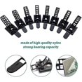 thumbnail image 2 of 50 bridas adhesivas para cables, ajustables, de nailon (negras), 2 of 4