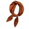 thumbnail image 1 of Bufandas plisadas de color sólido, bufanda pequeña para mujer, bufanda de seda lisa y ligera, bufanda de primavera, bufanda decorativa, bufanda para el cuello para mujer, 1 of 1