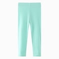 thumbnail image 2 of Girls Leggings Tight Bottom Pants Stretch Leggings For Girls Toddler Baby 7 Years,Light Blue XZNPDUCQ, 2 of 4