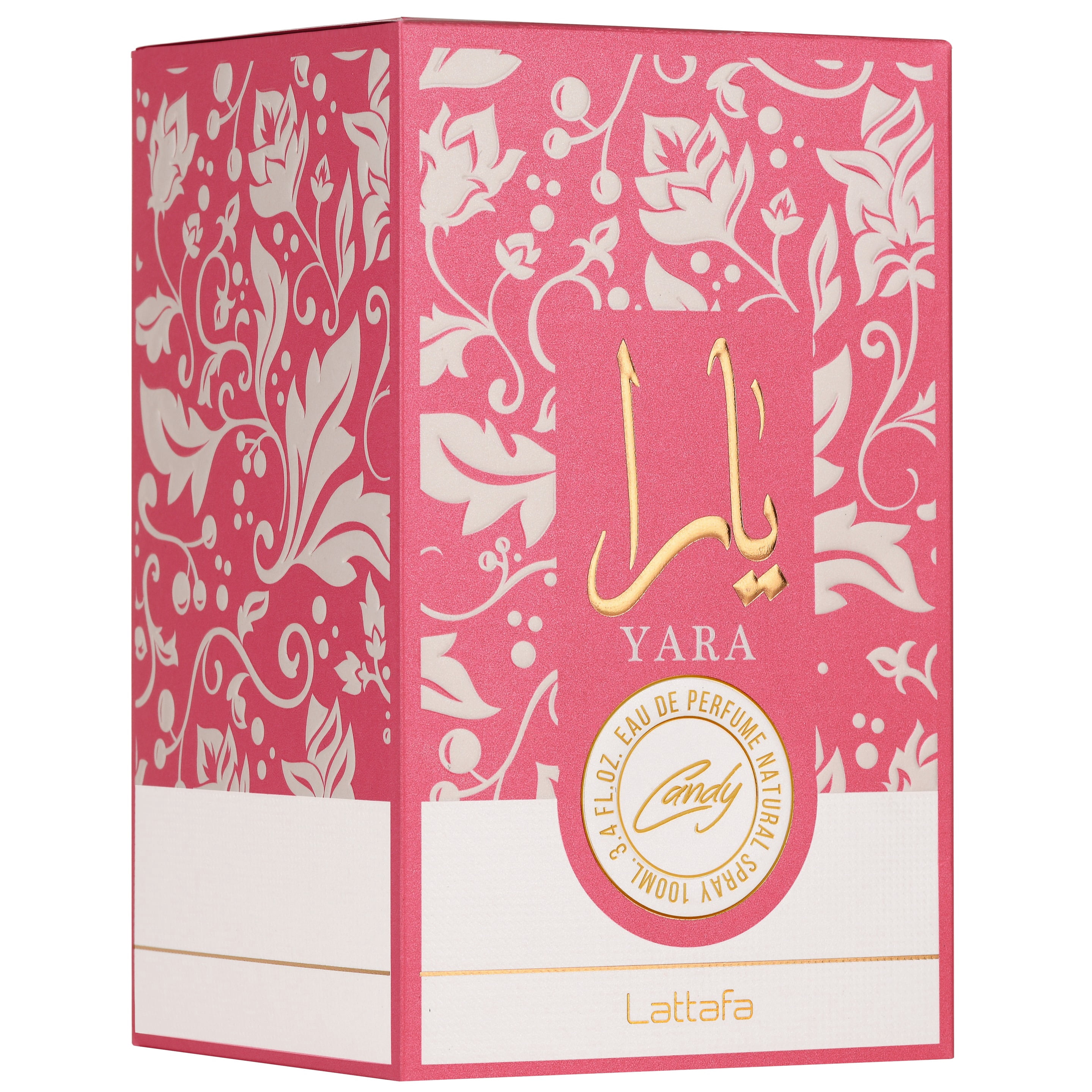 Lattafa Yara Candy Eau De Parfum Spray, Perfume for Women, 3.4 oz