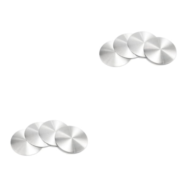Riwesomey 4 Uds 56mm tono Universal tapacubos de centro de rueda insignia calcomanía pegatina a prueba de polvo pegatinas magnéticas fuerte 2piezas