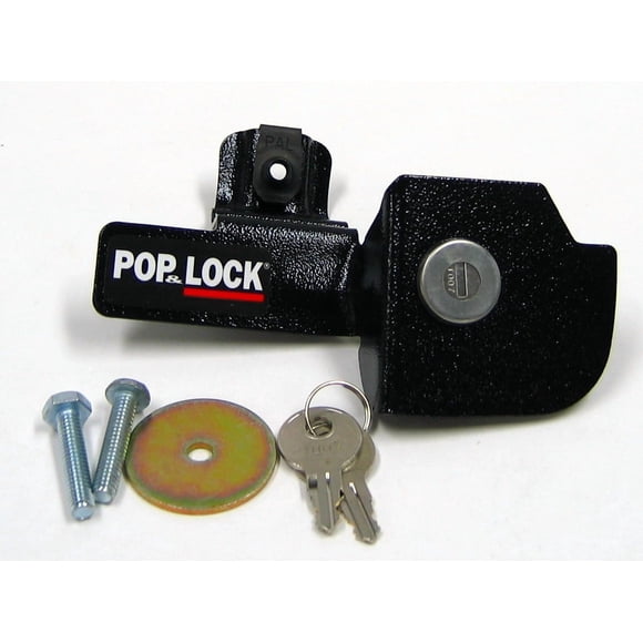 Pop & Lock Verrou de Hayon PL1100 Verrouille la Poignée de Hayon; Manuel; Noir; Plastique; Ajustement Direct