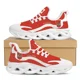 thumbnail image 1 of Zapatillas deportivas con diseño de la rama de olivo y el emblema nacional de Argentina, de malla transpirable, informales, vulcanizadas, con cordones y de baloncesto., 1 of 6