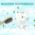 thumbnail image 4 of Biodegradable Reusable Bamboo Toothbrushes, Bamboo Toothbrush, 10 pack, 4 of 6