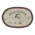 thumbnail image 4 of VHC Brands Jolly Ole Santa Jute Oval Placemat 10x15, 4 of 4