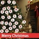 thumbnail image 4 of 26 piezas colgante de letras adornos de colgante de árbol de Navidad para decoración de bodas de vacaciones, 4 of 8