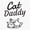 1pcs, variant on Cat Daddy Er, Phone Decal Water Bottle Stickers Car Decals, Funny Birthday Gift