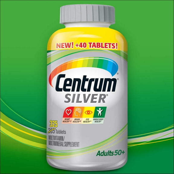 Centrum Silver Adults 50  325 Tablets