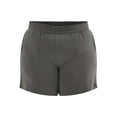 thumbnail image 6 of Terra & Sky Women's Plus Size Pull On Knit Shorts, 7" Inseam, 6 of 6