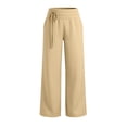 thumbnail image 3 of Posijego Women's Jogger Pants High Waisted Straight Leg Lightweight Solid Color Workout Pants Running Pants with Pockets, 3 of 7