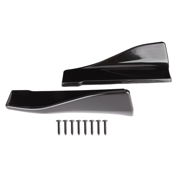 Side Skirts,2pcs Universal Rear Bumper Rear Bumper Spoiler Universal Bumper Lip State-of-the-Art Design