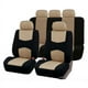thumbnail image 2 of Funda de asiento de coche, funda de asiento de tela de poliéster, funda de asiento universal para las cuatro estaciones, funda de cojín, juego de 4 piezas, juego de 9 piezas, 2 of 6