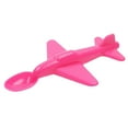 thumbnail image 2 of Airplane-Shaped Long-Handled Soup Spoon Durable PP Material Easy-To-Clean for Home Dining Parties Daily Meals Comfortable Grip(Hot Pink), 2 of 4