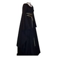 thumbnail image 2 of Robe Maxi Médiévale Renaissance d'Halloween pour Femmes, Costume Gothique, 2 of 3