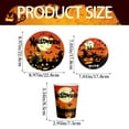 Larmly 2024 Halloween Party Decoration Paper Cups And Plates New
