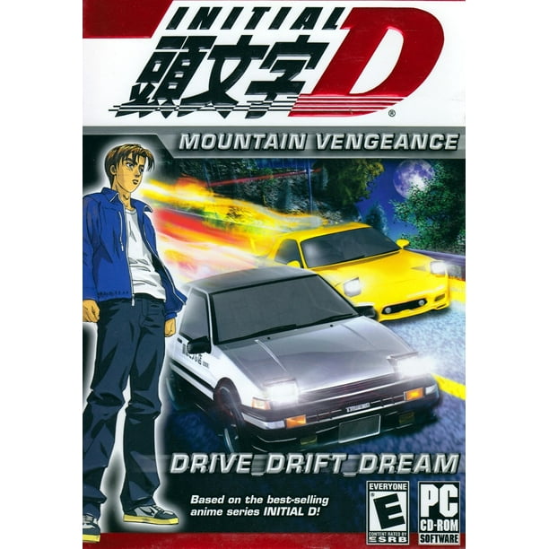 Initial D Mountain Vengeance Pc Game Drive Drift Dream Walmart Com Walmart Com