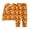 Z02-Orange, variant on Miaoju Cotton Halloween Pajamas for 10-12 Lapel Graphic Print Long Set Sleepwear for Top and Pant Matching Comfy Teens' Sleepwear Sleepwear for