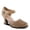 BEIGE, variant on L'Artiste Visionary Pump Shoes for Women | French Inspired Hand Painted Leather D'Orsay High Heels for Women with Ankle Strap