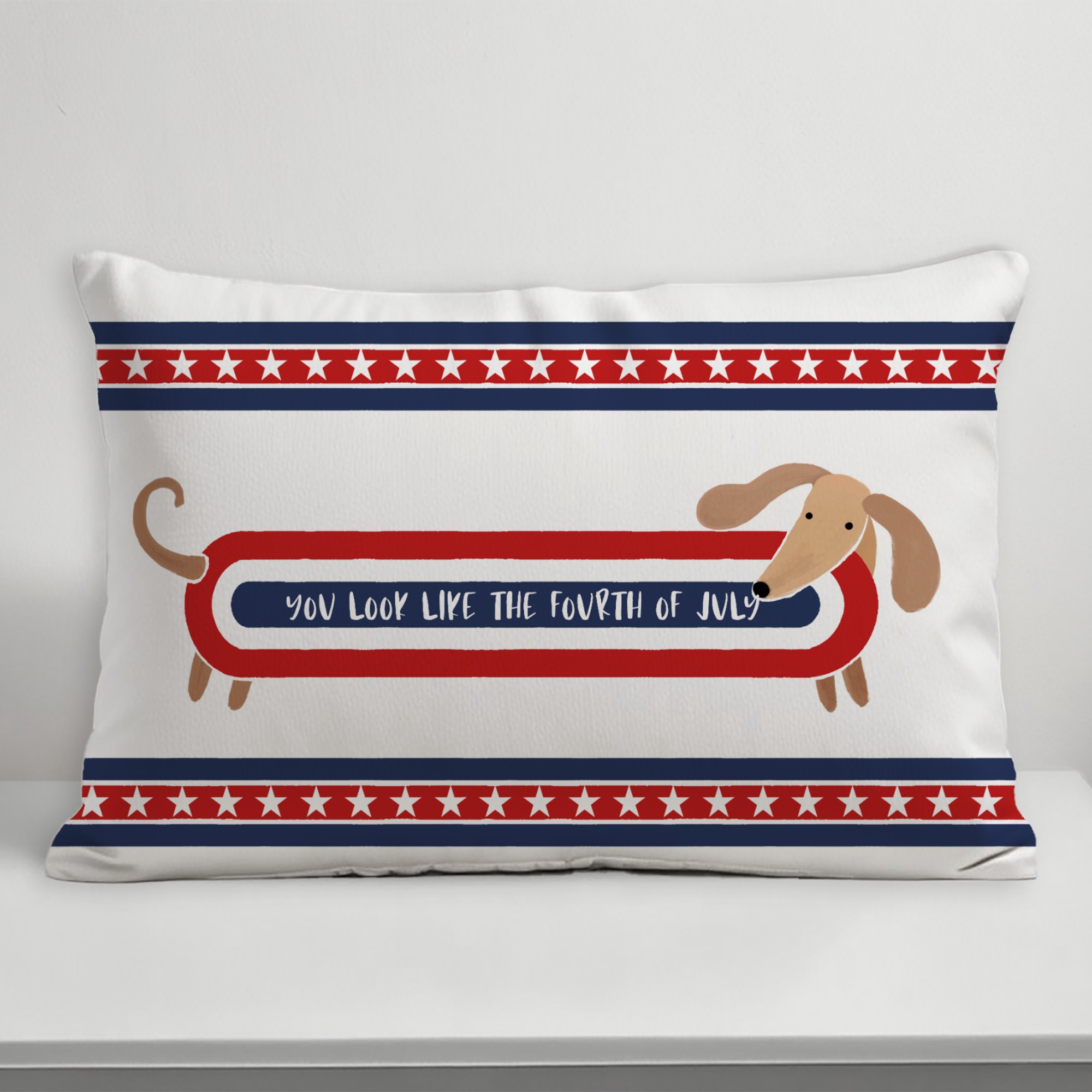 Creative Products Like the Fourth of July 20 x 14 Indoor / Outdoor Pillow