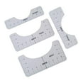 thumbnail image 2 of 4PCS T-shirt Ruler Guide High Precision T-Shirt Alignment Tool, 2 of 9