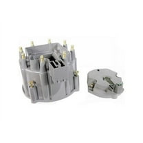 Distributor Cap and Rotor Kit - Compatible with 1975 - 1986 Chevy C10 1976 1977 1978 1979 1980 1981 1982 1983 1984 1985