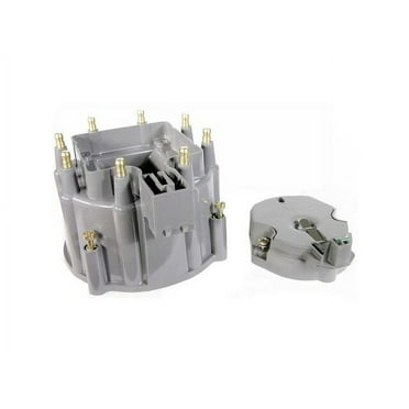 Distributor Cap and Rotor Kit - Compatible with 1975 - 1986 Chevy K10 1976 1977 1978 1979 1980 1981 1982 1983 1984 1985