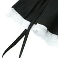 thumbnail image 5 of Women Girl Gothic Skirt High Waist Lace Pleated Skirt Suspender Mini Skirt Y2K A-Line Flared Short Skirt Harajuku Skirt, 5 of 6
