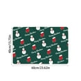 thumbnail image 3 of Lilixerw Christmas Bathroom Rugs Christmas Decorations Bathroom Super Soft Bath Mat,Microfiber Bathroom Carpet,Non-Slip Bathroom Mat Washable Bath Rug,2024 New Christmas Decoration, 3 of 6