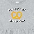 thumbnail image 4 of Inktastic Oktoberfest Pretzel Squad Girls Baby Dress, 4 of 5