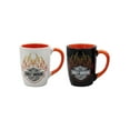 thumbnail image 2 of Harley-Davidson Bar & Shield Flames Ceramic Mug Set - 15 oz. - Color Change, Harley Davidson, 2 of 2