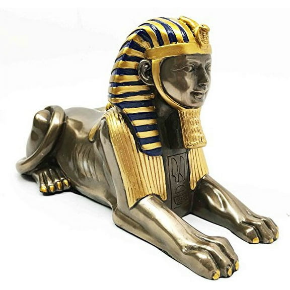 Egyptian World Wonder Sphinx Androsphinx Monument Desert Figurine Sculpture