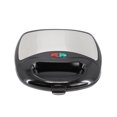thumbnail image 6 of Electric Panini Press Grill & Sandwich Maker with Non-Stick Plates, Locking Latch & Power Indicator Light, 6 of 7