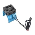thumbnail image 3 of Ventilador de enfriamiento del motor sin escobillas 8.4V 28000RPM Fuerte disipación de calor Motor sin escobillas Ventilador de enfriamiento dual Azul, 3 of 12