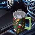 thumbnail image 4 of 40oz Xmas Tumbler with Lid and Straw Leak Proof Stainless Steel Cup Holiday Presents Gifts for Women Men, 4 of 4