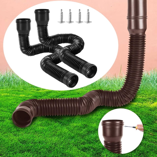 Cqxid Sac de Rangement Compressé à Moins de 25$ pour Maison et Jardin, Sac d'Aspirateur d'Air, Filtre Rond, Rallonge de Tuyau de Vidange Rétractable, Anti-Blocage, Tuyau d'Égout Réglable