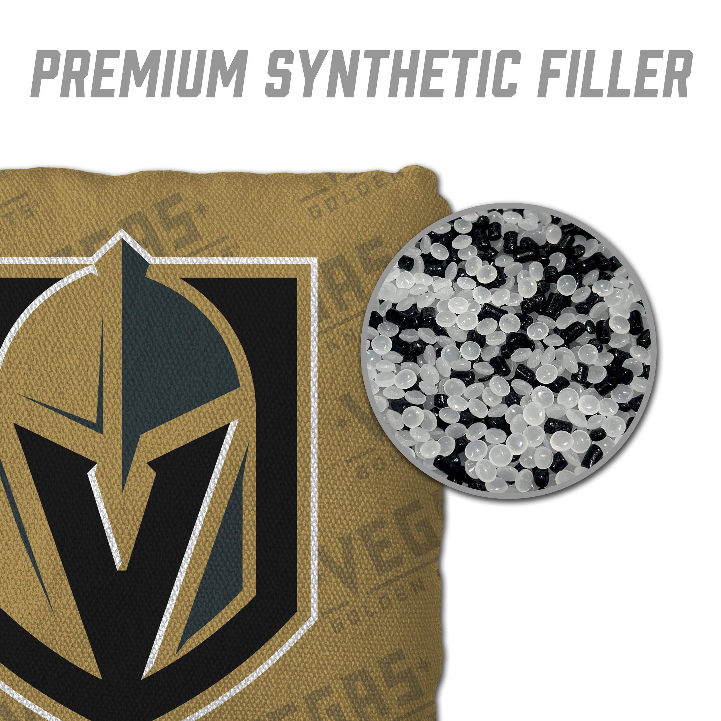 NHL Vegas Golden Knights Cornhole Bags - 4PK - Gold