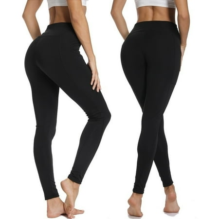 Fashion Women Leggings Slim Yoga Running Pants With Pocket - Walmart.ca