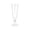 Clear, variant on Disposable Toasting Glasses Clear Plastic Champagne Flutes, 5.5 Oz Party Cup Wedding Plastic Glass Birthday Party Cup For Toasts.